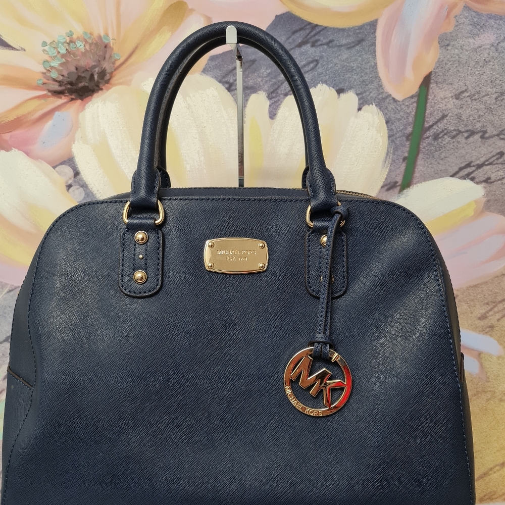 Large Blue Michael Kors Bag